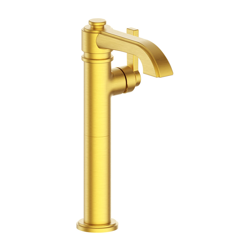 Vogt Zehn Vessel Bathroom Sink Faucet – Brushed Gold – BF.ZN.1100.BG
