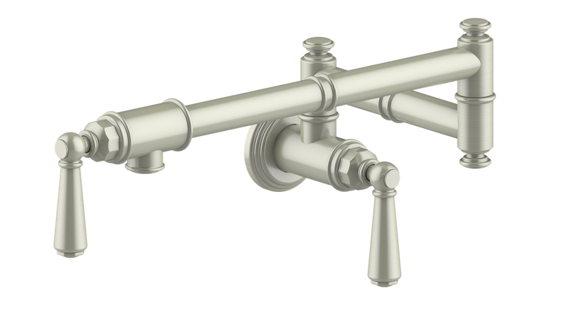 Vogt Carinthia Kitchen Pot Filler – Brushed Nickel – KF.CA.21.BN