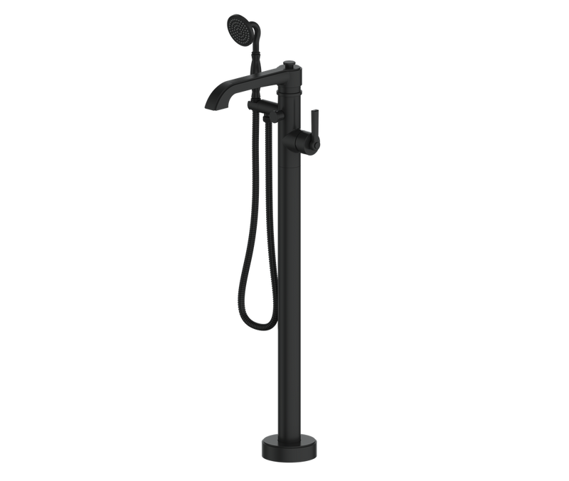 Vogt Zehn Freestanding Tub Filler – Matte Black – BF.ZN.2110.MB