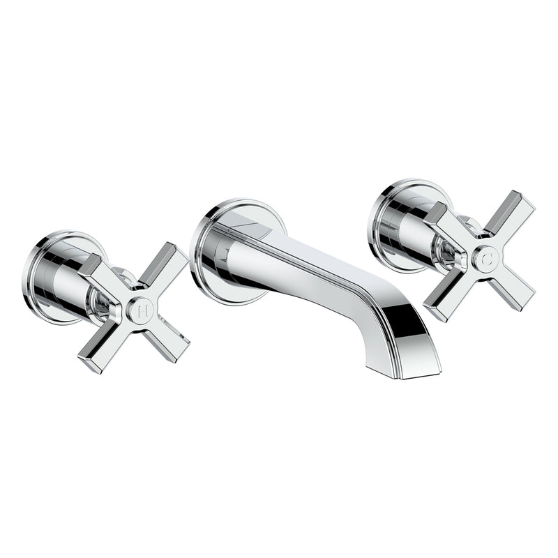 Vogt Zehn Wall-Mount Bathroom Sink Faucet – Chrome – BF.Z4.1500.CC