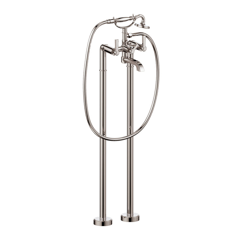 Vogt Zehn Freestanding Tub Filler – Polished Nickel – BF.Z1.2100.PN