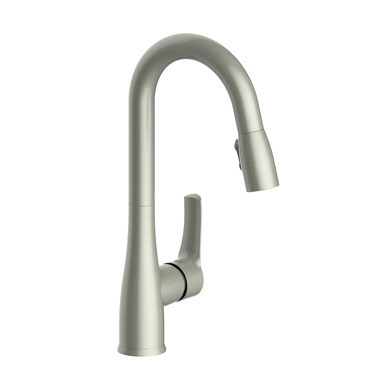 Vogt Hallein Pull-Down Kitchen Faucet – Brushed Nickel – KF.15HN.0302.BN