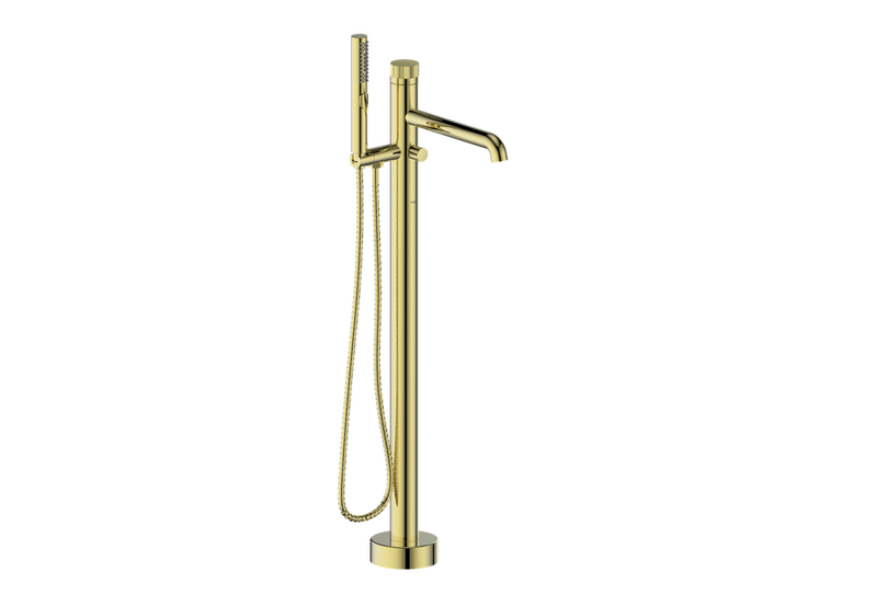 Vogt Mond Freestanding Tub Filler – Brushed Gold – BF.MD.2100.BG