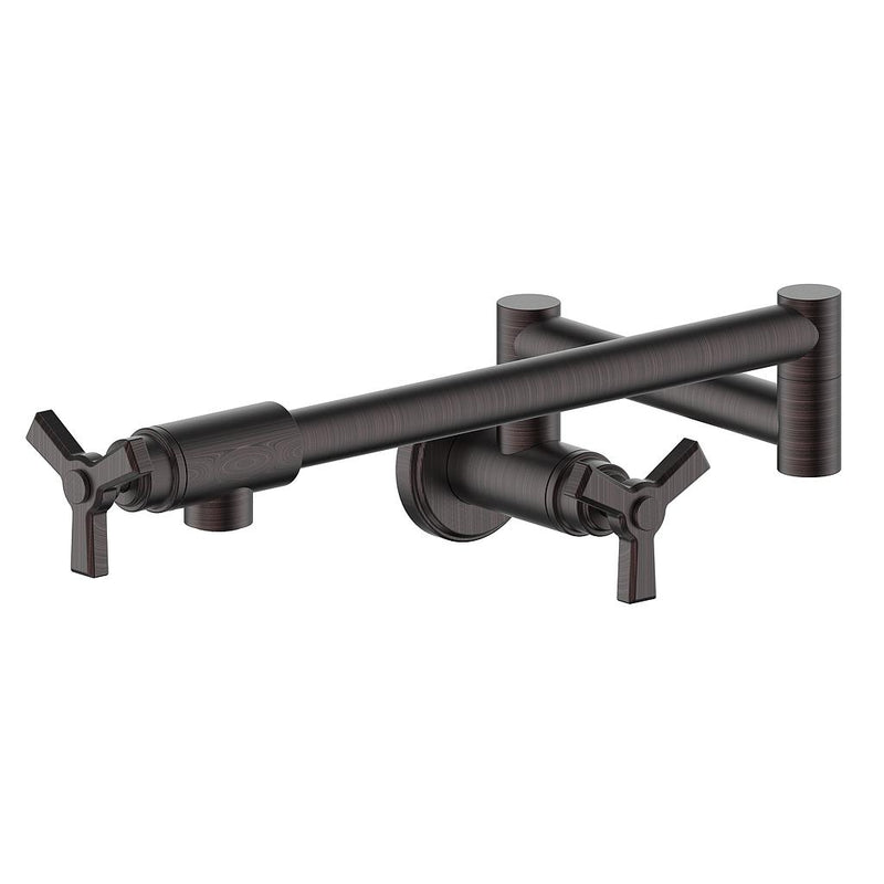 Vogt Zehn Kitchen Pot Filler – Antique Bronze – KF.ZN.13.AB