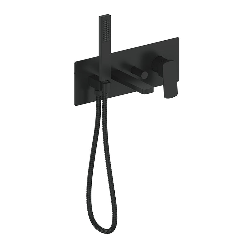 Vogt Niveau Wall-Mount Tub Filler – Matte Black – BF.NU.2200.MB