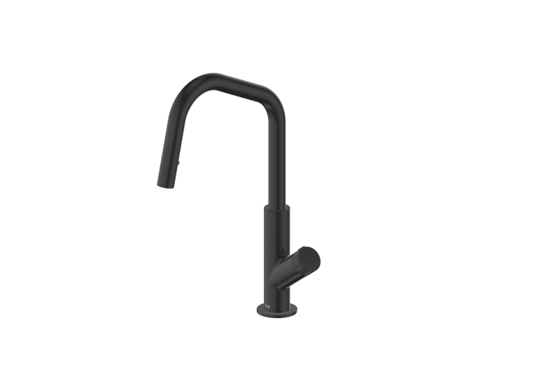 Vogt Mond 16" Pull-Down Kitchen Faucet – Matte Black – KF.16M2.1504.MB