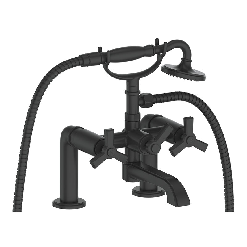 Vogt Zehn 2-Hole Deck-Mount Tub Filler – Matte Black – BF.Z3.2000.MB