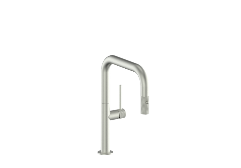 Vogt Drava 13" Bar & Prep Kitchen Faucet – Stainless Steel – KF.13D3.1214.SS