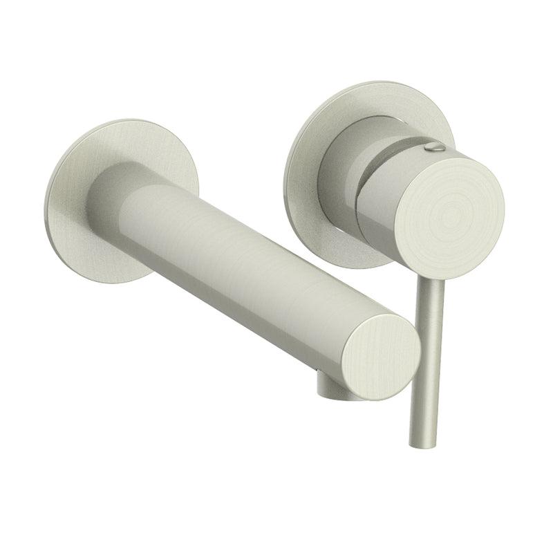 Vogt Worgl Wall-Mount Bathroom Sink Faucet – Brushed Nickel – BF.WL.1400.BN