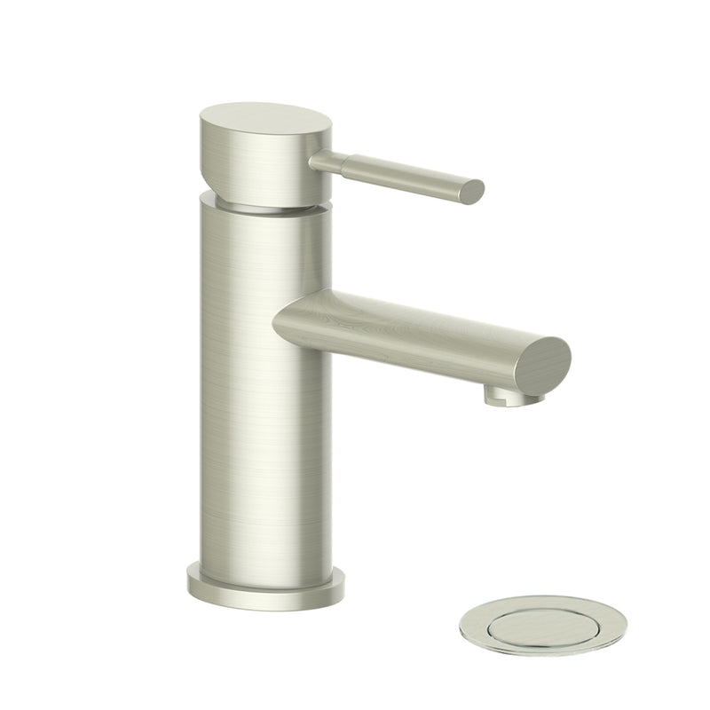 Vogt Worgl Single-Hole Bathroom Sink Faucet with Pop-Up Drain – Brushed Nickel – BF.WL.1001.BN