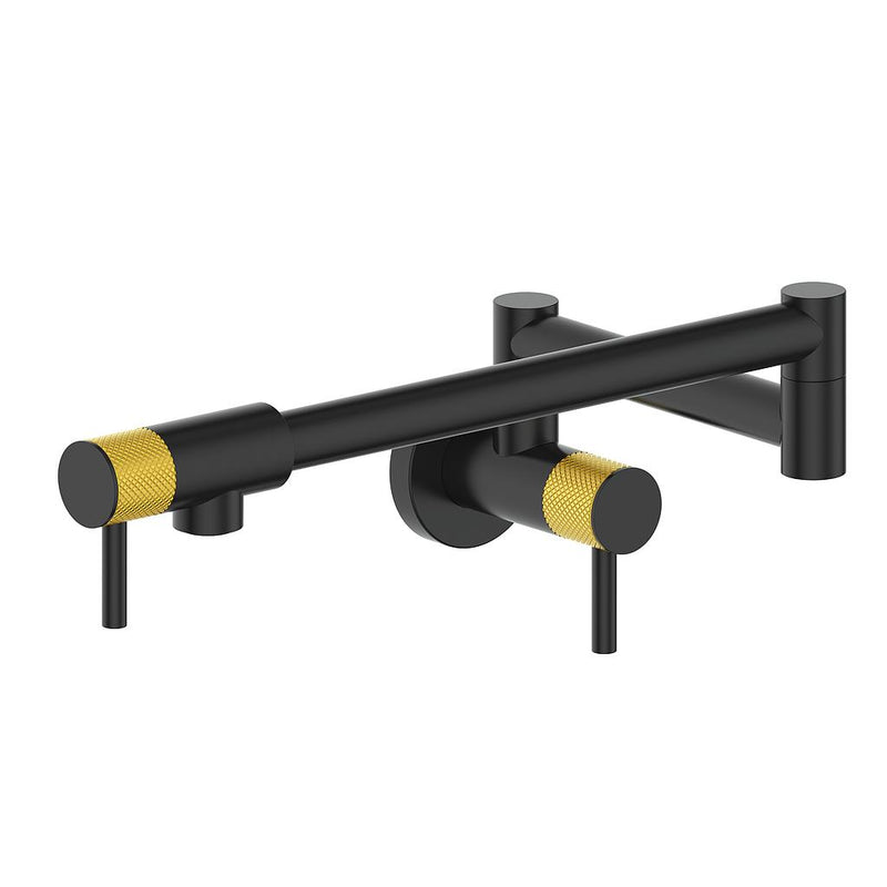 Vogt Drava Kitchen Pot Filler – Matte Black / Brushed Gold – KF.DA.13.BGB