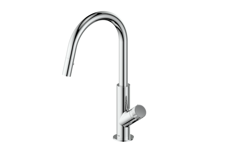 Vogt Mond 16" Pull-Down Kitchen Faucet – Chrome – KF.16M1.1504.CC