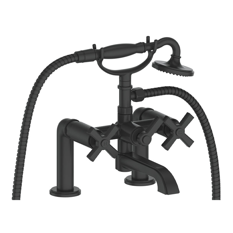 Vogt Zehn 2-Hole Deck-Mount Tub Filler – Matte Black – BF.Z4.2000.MB