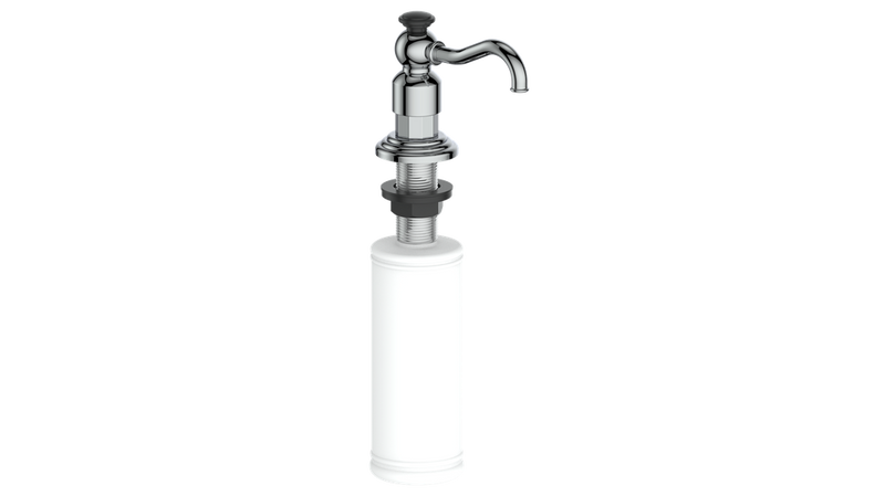 Vogt Carinthia Soap Dispenser – Chrome / Matte Black – KA.04SD.CB