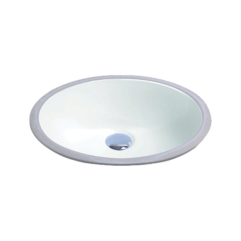 Vogt Bruck 19" Round Porcelain Undermount Bathroom Sink – BS.1714.B12-60