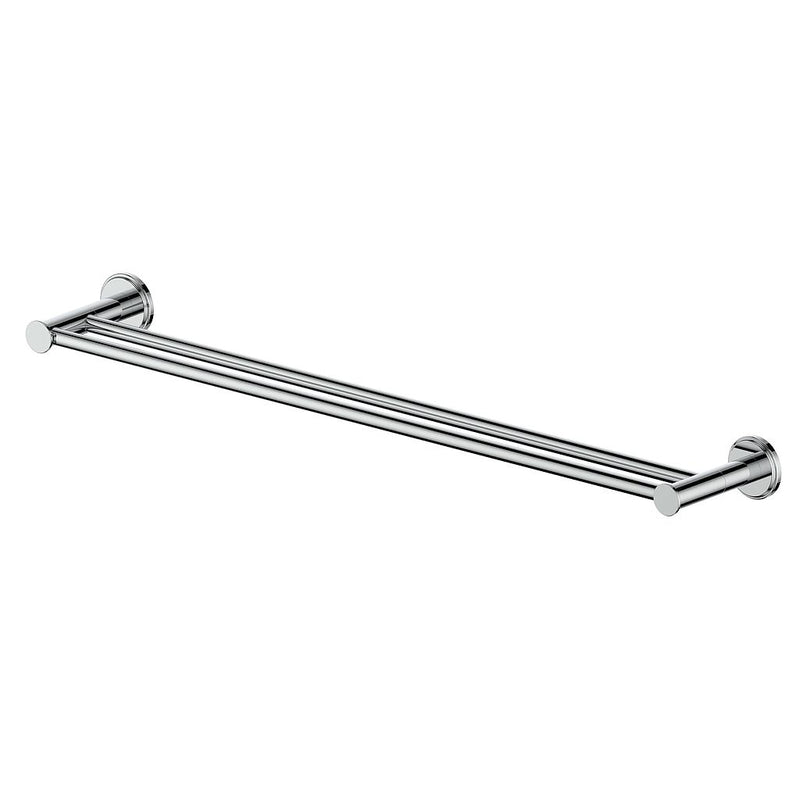 Vogt Zehn 24" Double Towel Bar – Chrome – BA.0509.CC