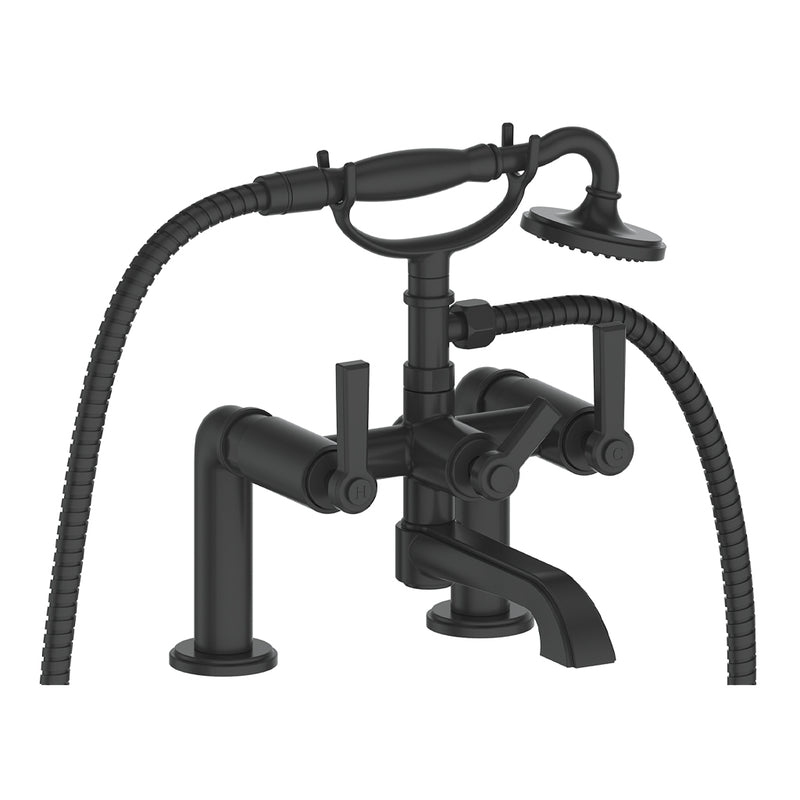 Vogt Zehn 2-Hole Deck-Mount Tub Filler – Matte Black – BF.Z1.2000.MB