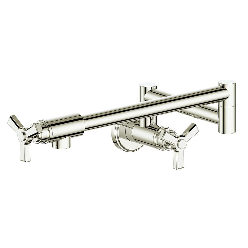 Vogt Zehn Kitchen Pot Filler – Polished Nickel – KF.ZN.13.PN