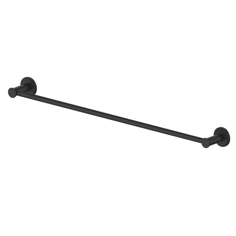 Vogt Zehn 24" Single Towel Bar – Matte Black – BA.0409.MB
