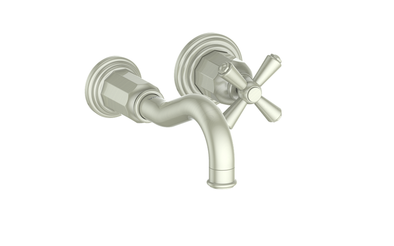 Vogt Carinthia Wall-Mount Bathroom Sink Faucet – Brushed Nickel – BF.C3.1420.BN