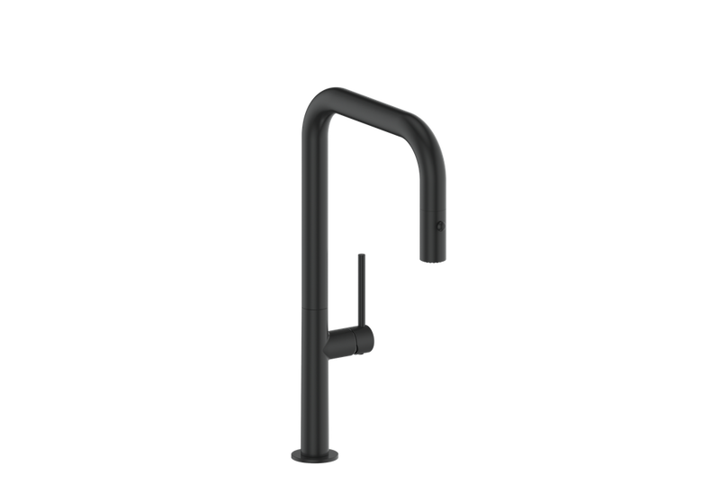 Vogt Dornbirn 16" Kitchen Faucet – Matte Black – KF.16D3.0204.MB