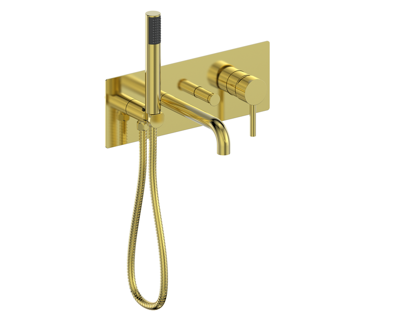 Vogt Worgl Wall-Mount Tub Filler – Brushed Gold – BF.WL.2200.BG