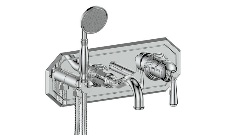 Vogt Carinthia Wall-Mount Tub Filler – Chrome – BF.C1.2220.CC