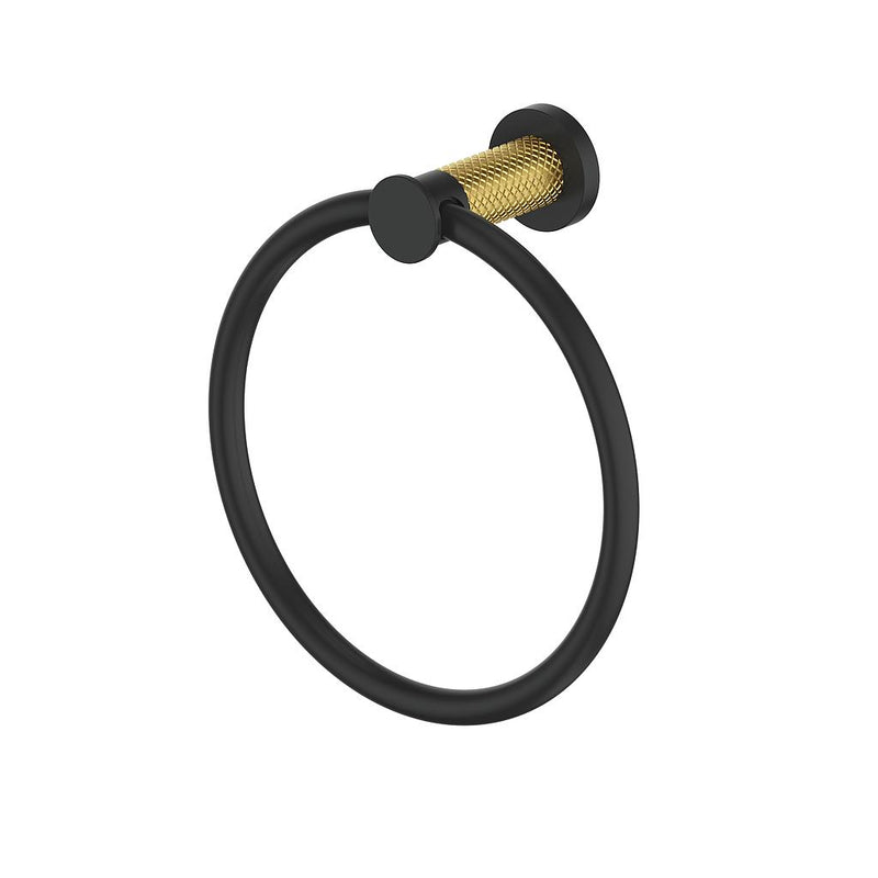 Vogt Drava Towel Ring – Matte Black / Brushed Gold – BA.0108.BGB