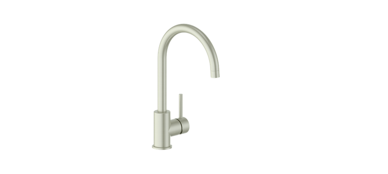 Vogt Klein Single Function Kitchen Faucet – Brushed Nickel – KF.12KN.01.BN