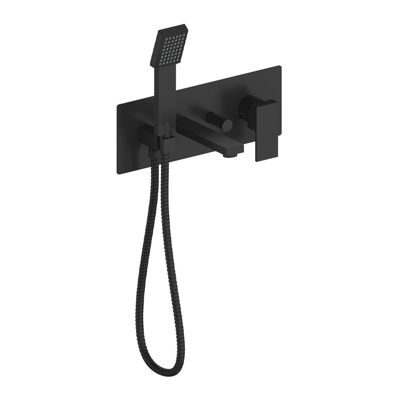 Vogt Kapfenberg Wall-Mount Tub Filler – Matte Black – BF.KG.2200.MB