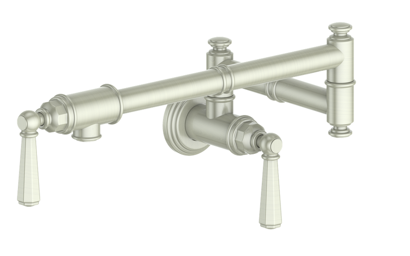 Vogt Carinthia Kitchen Pot Filler – Brushed Nickel – KF.CA.22.BN