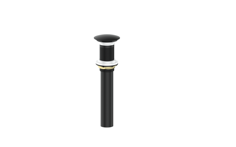 Vogt Mushroom Pop-Up Drain Without Overflow – Matte Black – PU.200.MB