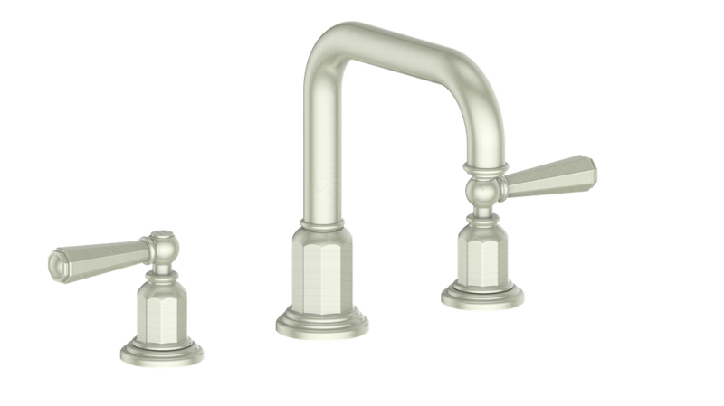 Vogt Carinthia 8" Widespread Bathroom Sink Faucet with Pop-Up Drain – Brushed Nickel – BF.C2.1331.BN
