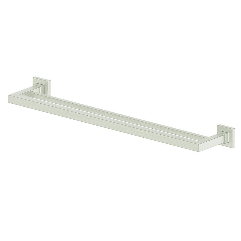 Vogt Kapfenberg Double Towel Bar – Brushed Nickel – BA.0501.BN