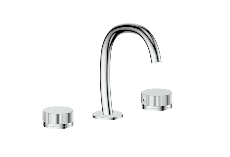 Vogt Mond 8" Widespread Bathroom Sink Faucet with Pop-Up Drain – Chrome – BF.M1.1331.CC