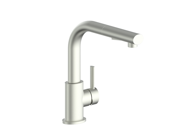 Vogt Amade Pull-Out Kitchen Faucet – Brushed Nickel – KF.11AE.1009.BN