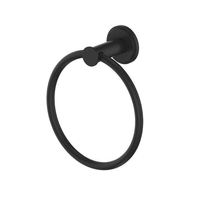 Vogt Zehn Towel Ring – Matte Black – BA.0109.MB