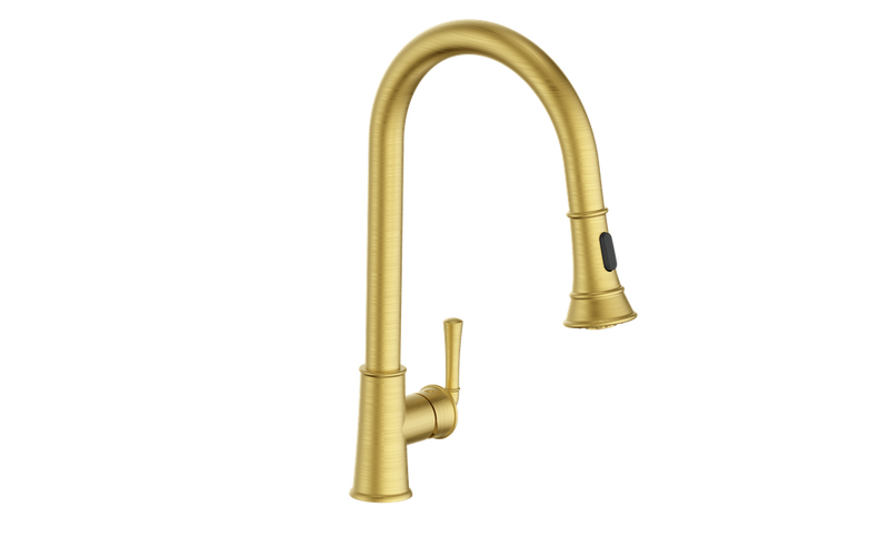 Vogt Murau Pull-Down Kitchen Faucet – Brushed Gold – KF.16MU.0708.BG