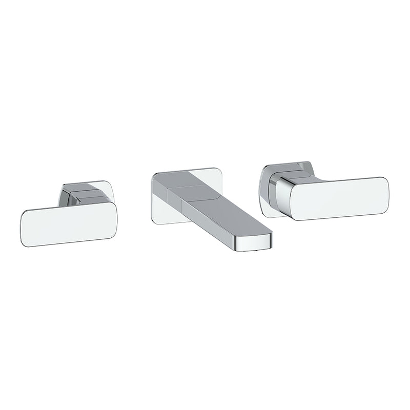 Vogt Niveau 8" Widespread Wall-Mount Bathroom Sink Faucet – Chrome – BF.NU.1500.CC