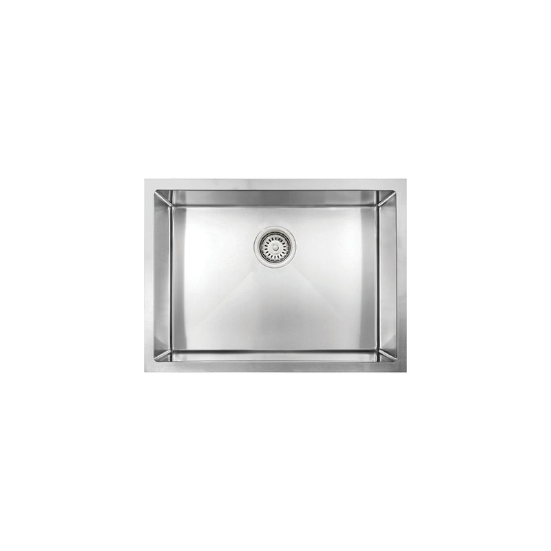 Vogt Voslau 18R 26" Single-Bowl 18-Gauge Stainless Steel Undermount Kitchen Sink – KS.2618.V18R-61