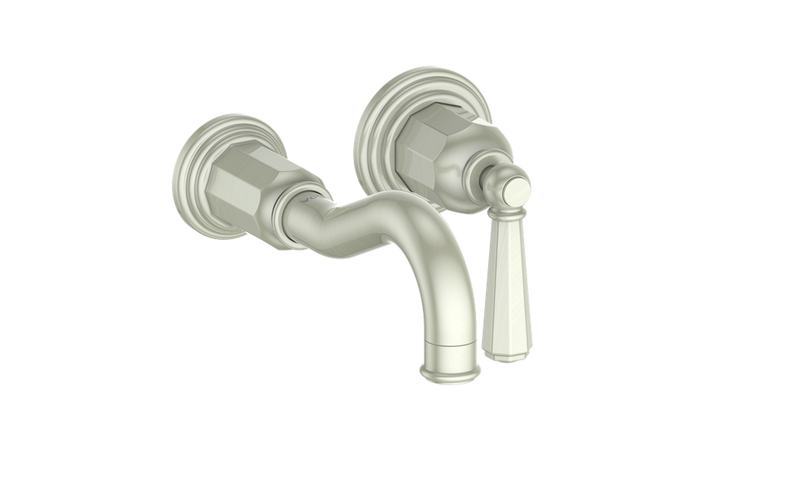 Vogt Carinthia Wall-Mount Bathroom Sink Faucet – Brushed Nickel – BF.C2.1420.BN