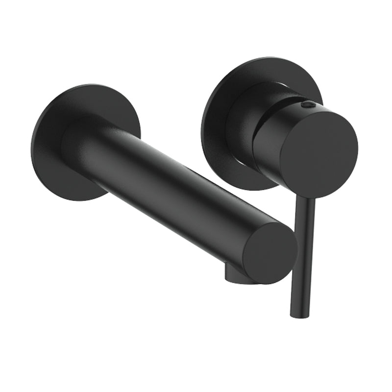 Vogt Worgl Wall-Mount Bathroom Sink Faucet – Matte Black – BF.WL.1400.MB