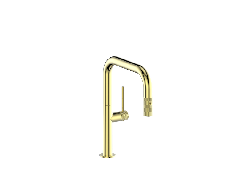 Vogt Drava 13" Bar & Prep Kitchen Faucet – Brushed Gold – KF.13D3.1214.BG