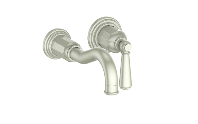 Vogt Carinthia Wall-Mount Bathroom Sink Faucet – Brushed Nickel – BF.C1.1420.BN