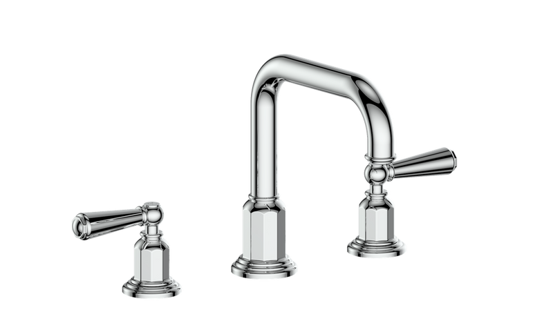 Vogt Carinthia 8" Widespread Bathroom Sink Faucet with Pop-Up Drain – Chrome – BF.C1.1331.CC