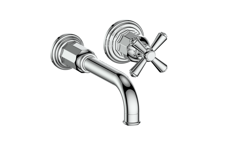 Vogt Carinthia Wall-Mount Bathroom Sink Faucet – Chrome – BF.C3.1410.CC