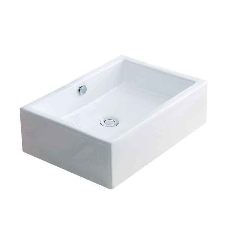 Vogt Kufstein 20" Rectangular Porcelain Vessel Bathroom Sink – BS.2014.K21-60