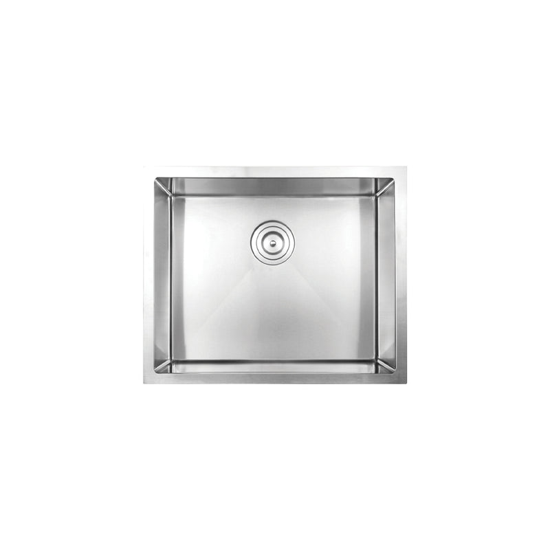 Vogt Salzburg 16R 23" Single-Bowl 16-Gauge Stainless Steel Undermount Kitchen Sink with Bottom Grid – KS.2318.S16R-64