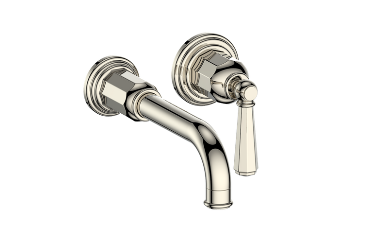 Vogt Carinthia Wall-Mount Bathroom Sink Faucet – Polished Nickel – BF.C2.1410.PN
