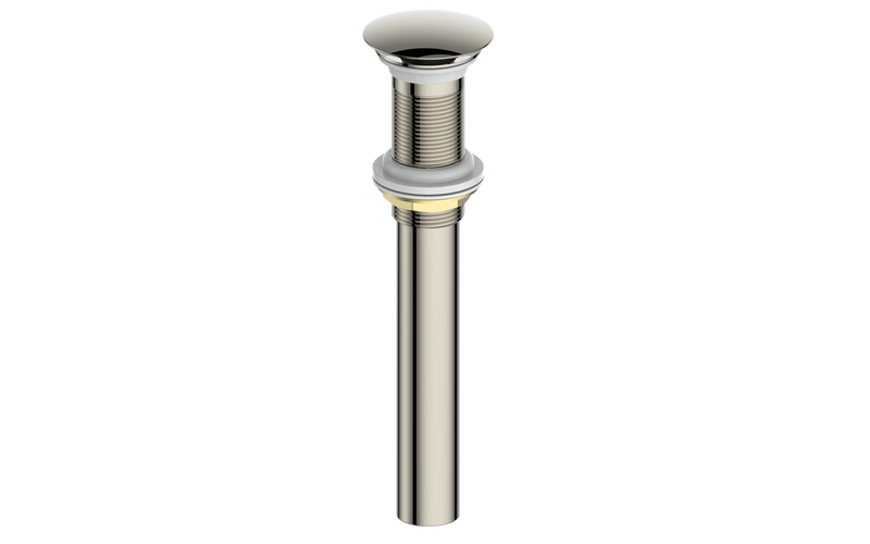 Vogt Mushroom Pop-Up Drain Without Overflow – Polished Nickel – PU.200.PN